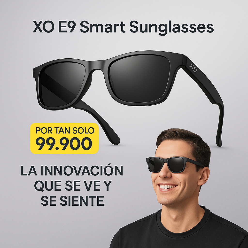 Música, Llamadas y Estilo… Todo en Un Solo Accesorio - Gafas Inteligentes