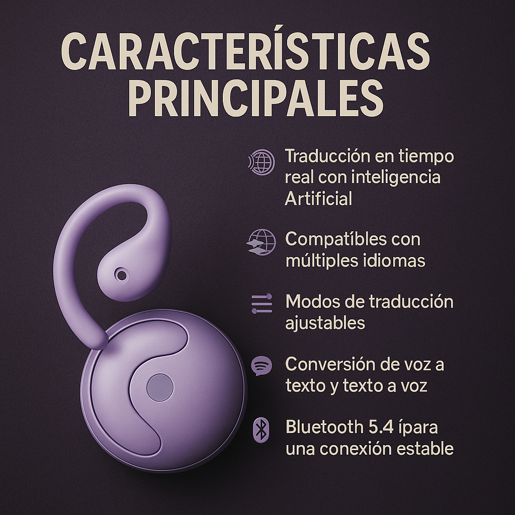 Rompe las barreras del idioma y habla sin miedo - Auriculares Con Traduccion