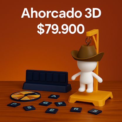 ¡Adivina las palabras y salva al vaquero antes de que sea tarde!- Hankman Glow