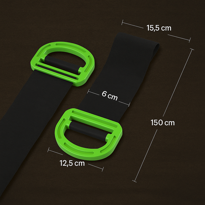 Levanta sin esfuerzo lo que antes parecía imposible - Correas de Elevacion