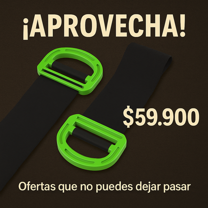 Levanta sin esfuerzo lo que antes parecía imposible - Correas de Elevacion