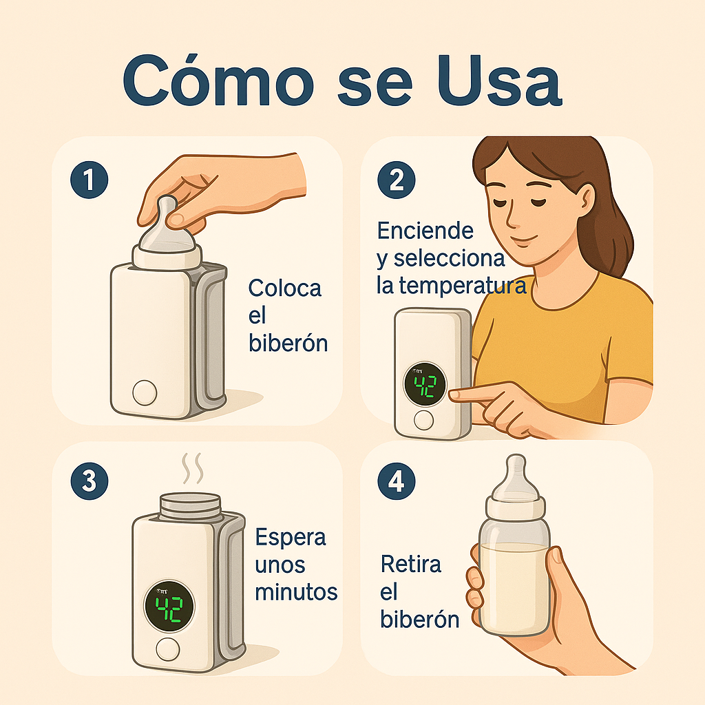 El aliado que toda mamá desearía tener desde el primer día - Calentador de Tetero
