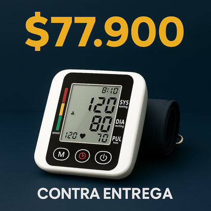 Controla tu Presión en Casa, Fácil y Rápido- Tensiometro