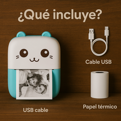 Organiza tu vida con estilo y sin esfuerzo - Mini Impresora Portatil